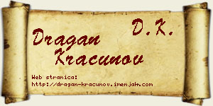 Dragan Kračunov vizit kartica